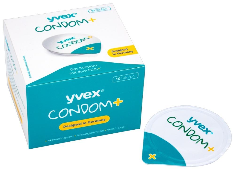 YVEX Condom+ Extra zesílené kondomy 10 ks