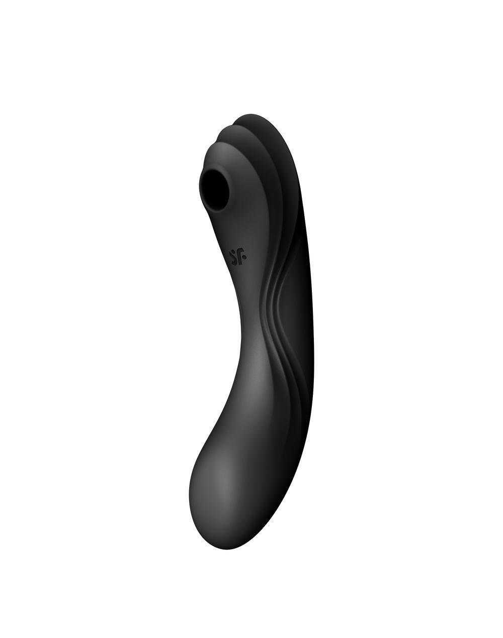 Satisfyer Curvy Trinity 4 vibrátor - černý Satisfyer