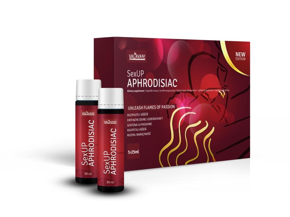 SexUP Aphrodisiac 5x25ml doplněk stravy Valavani