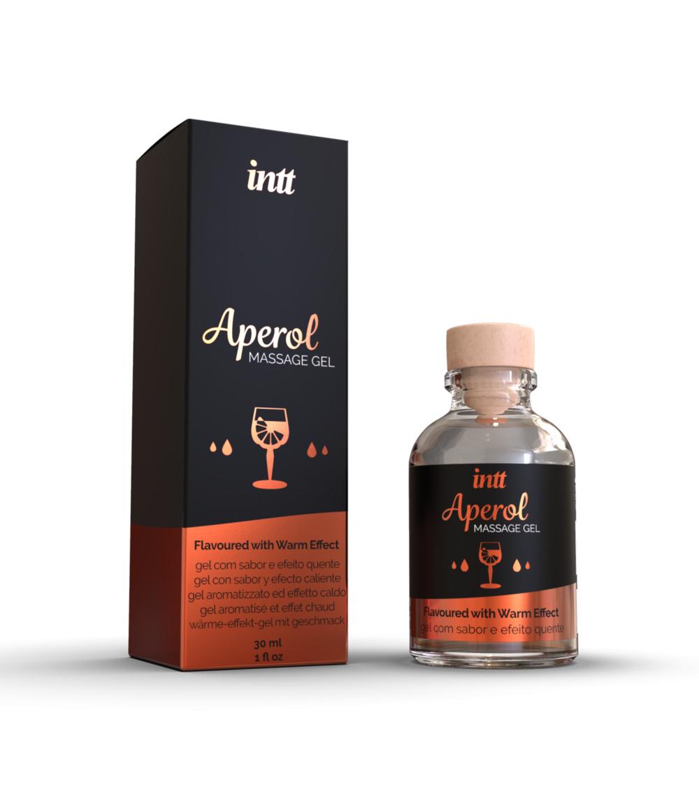 intt Aperol Masážní gel s hřejivým efektem 30 ml intt