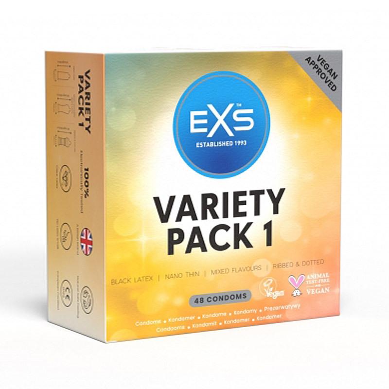 EXS Variety pack 1 Kondomy 48 ks EXS