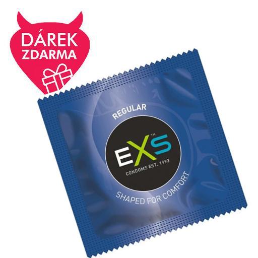 Kvalitní hladký kondom EXS (transparentní) EXS