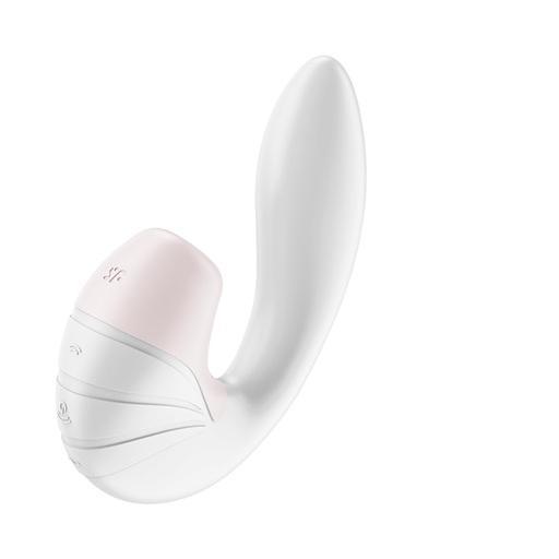 Satisfyer Supernova tlakový stimulátor a vibrátor 2v1 - bílý Satisfyer