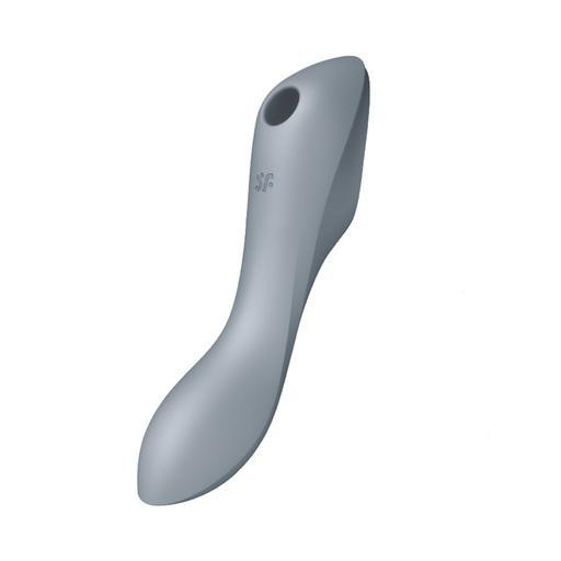 Satisfyer Curvy Trinity 3 vibrátor - modrošedý Satisfyer