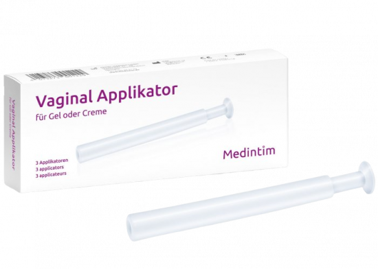 Vaginální aplikátor na spermicidní gel (3 ks)