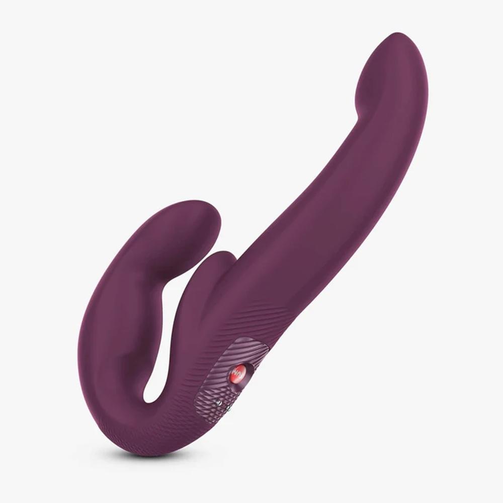 FUN FACTORY Share Vibe Pro strap-on - Burgundy Fun Factory