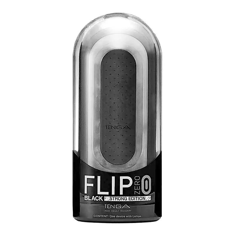 Tenga Flip Zero Black Strong Edition masturbátor – kopie Tenga