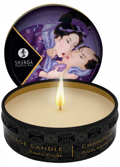 SHUNGA - Mini Caress by Candlelight Exotic Fruits Massage Candle 30 ml