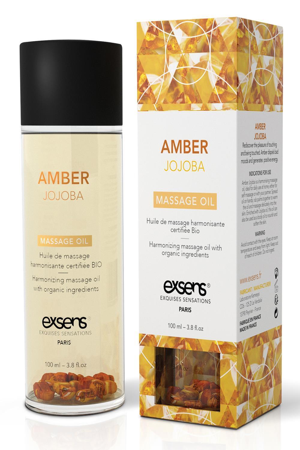 exsens Organic masážní olej - Amber jojoba 100 ml