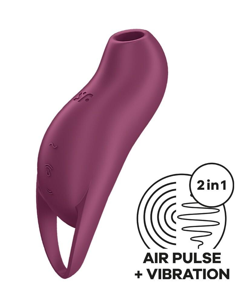 Satisfyer Pocket Pro 1 stimulátor na klitoris - fialový Satisfyer