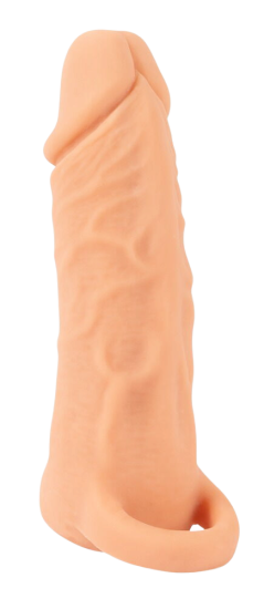 Prodlužovací masturbátor Nature Skin 2v1 Extension MEDIUM