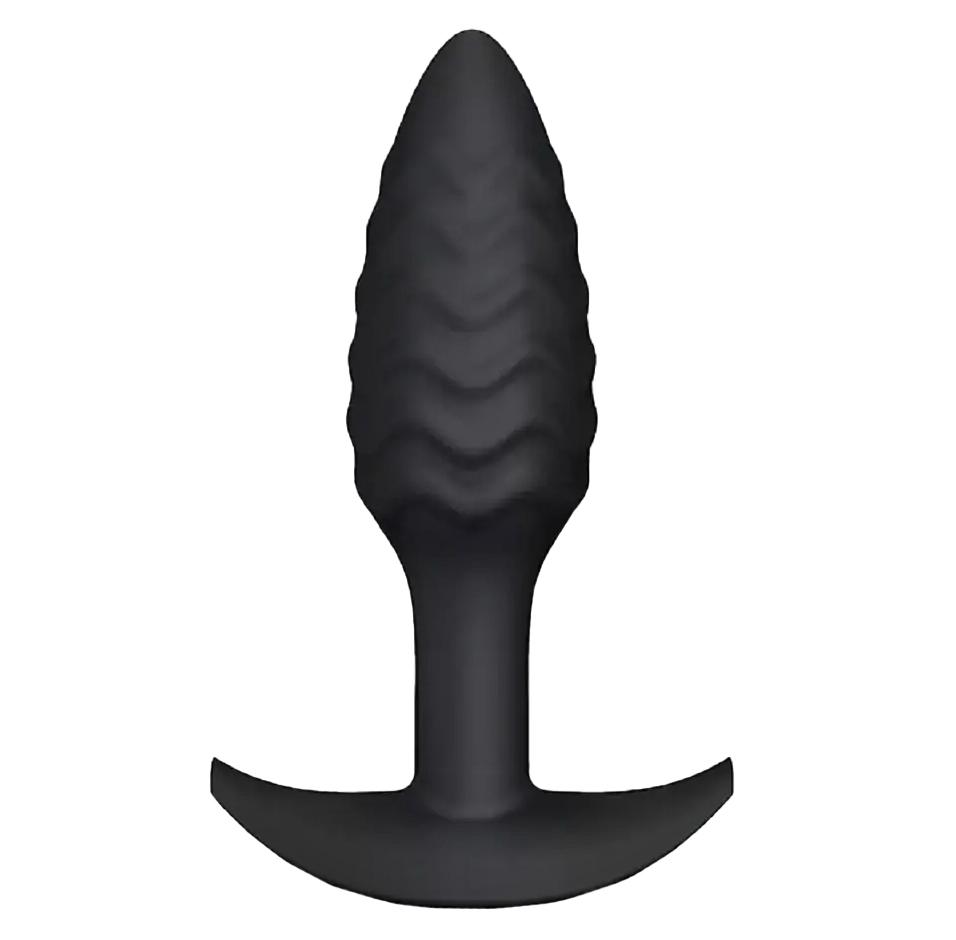 DORCEL Wavy plug Anální kolík - černý DORCEL