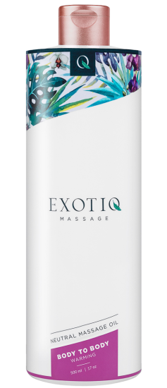 Exotiq Body To Body Warming Massage Oil - 500 ml