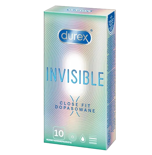 Durex Invisible Close Fit 10 ks