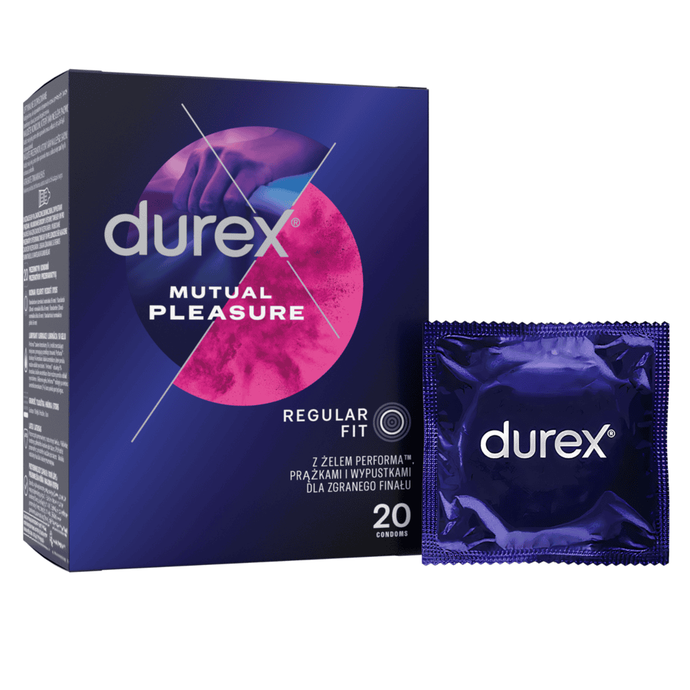 Durex kondomy Mutual Pleasure 20 ks Durex