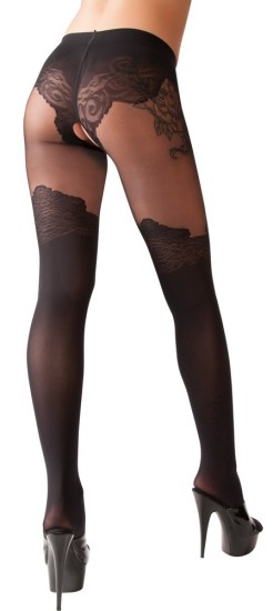 Cottelli Tights 2510243 Black XS