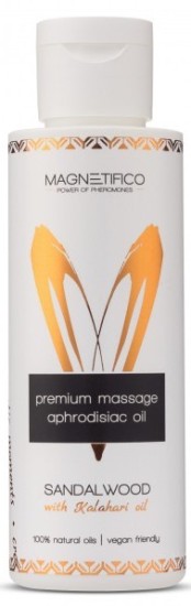 Magnetifico Prémiový masážní afrodiziakální olej Sandalwood 100ml