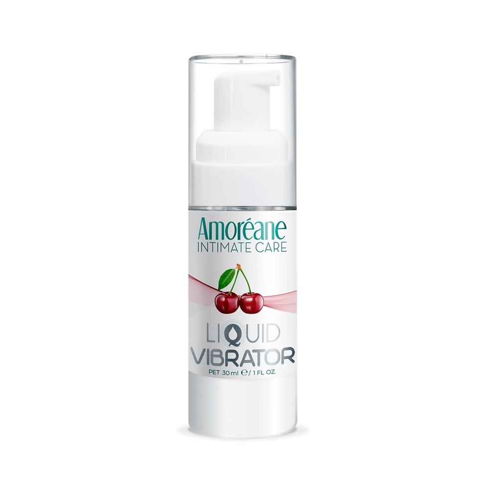 Amoréane tekutý vibrátor Cherry 30 ml