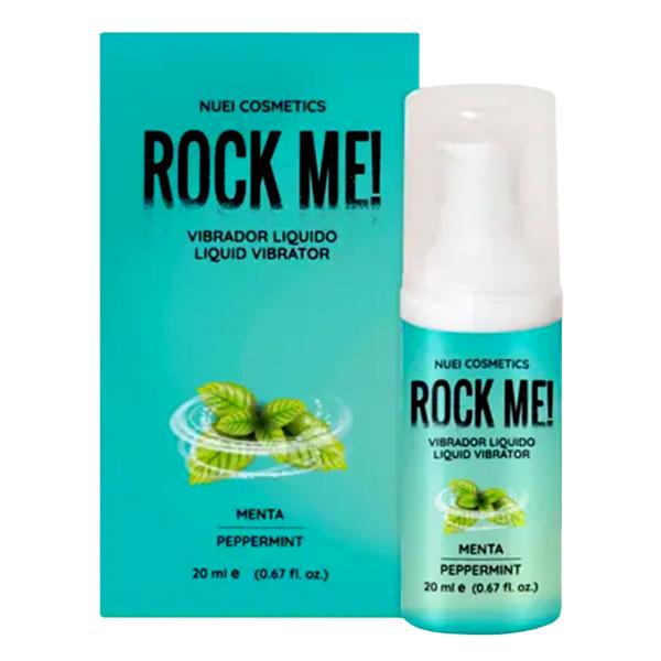 NUEI Rock me! tekutý vibrátor 20 ml - máta NUEI