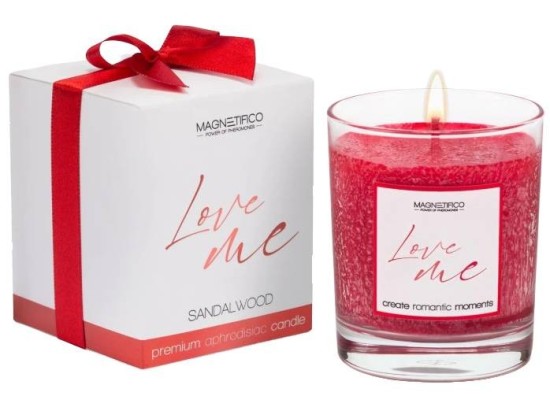 Magnetifico Afrodiziakální svíčka Love me - Sandalwood