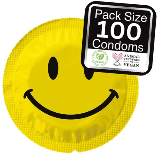 EXS Smiley Face Regular - Condoms - 100 ks