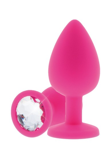 ToyJoy Anal Play Diamond Booty Jewel Small Pink