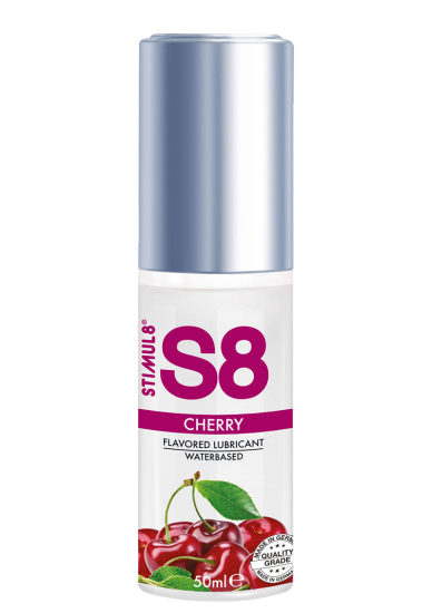 S8 Waterbased Flavored Lube 50ml Cherry