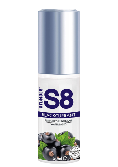 S8 Waterbased Flavored Lube 50ml Blackcurrant