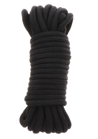 Hidden Desire Bondage Rope Black 5m