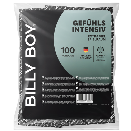 Billy Boy Bulk-Pack: Gefühlsintensiv (Intensive Feeling)